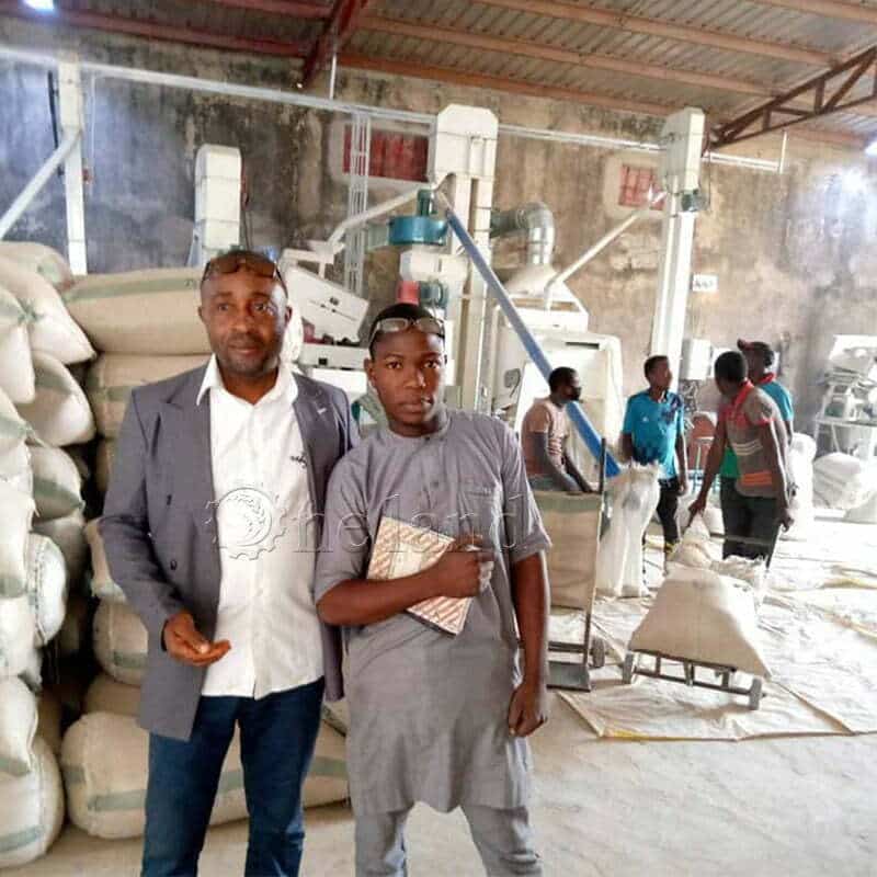 Nigeria Customer Fadeback From Rice Milling Site