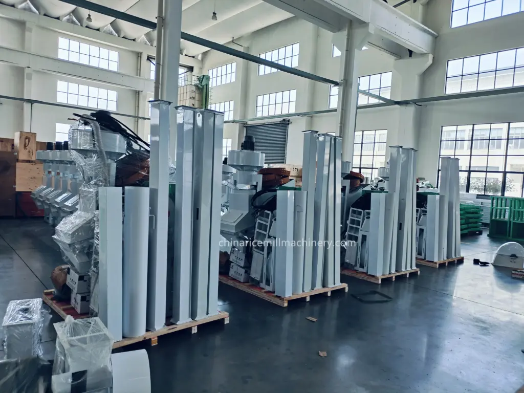 4 sets of rice mills shipped to Ghana