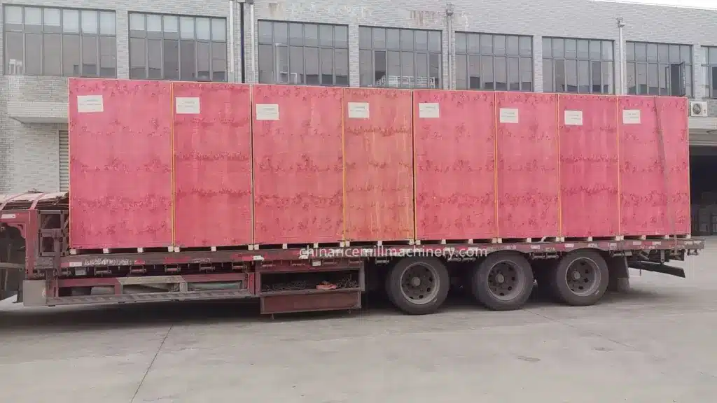 4 sets of rice mills shipped to Ghana