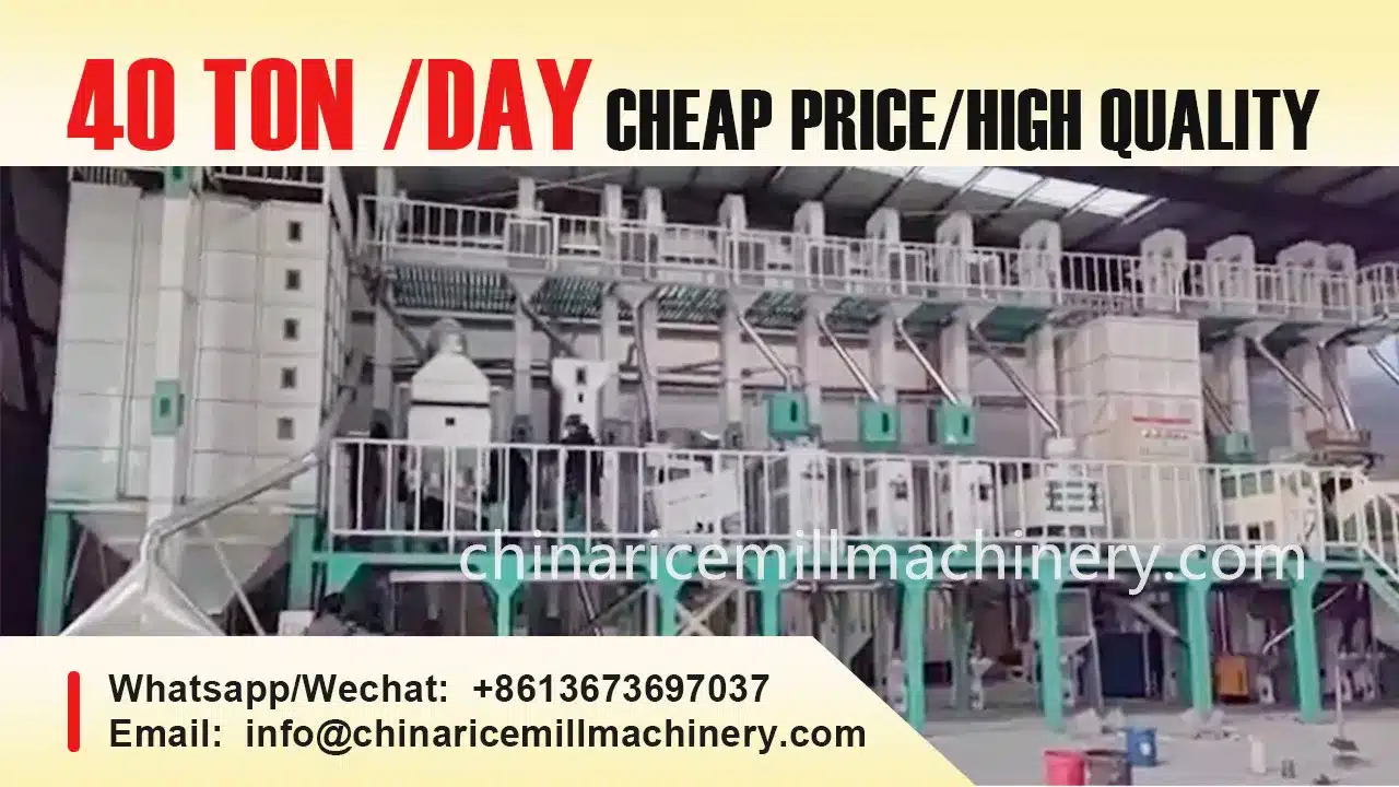 40T rice milling unit